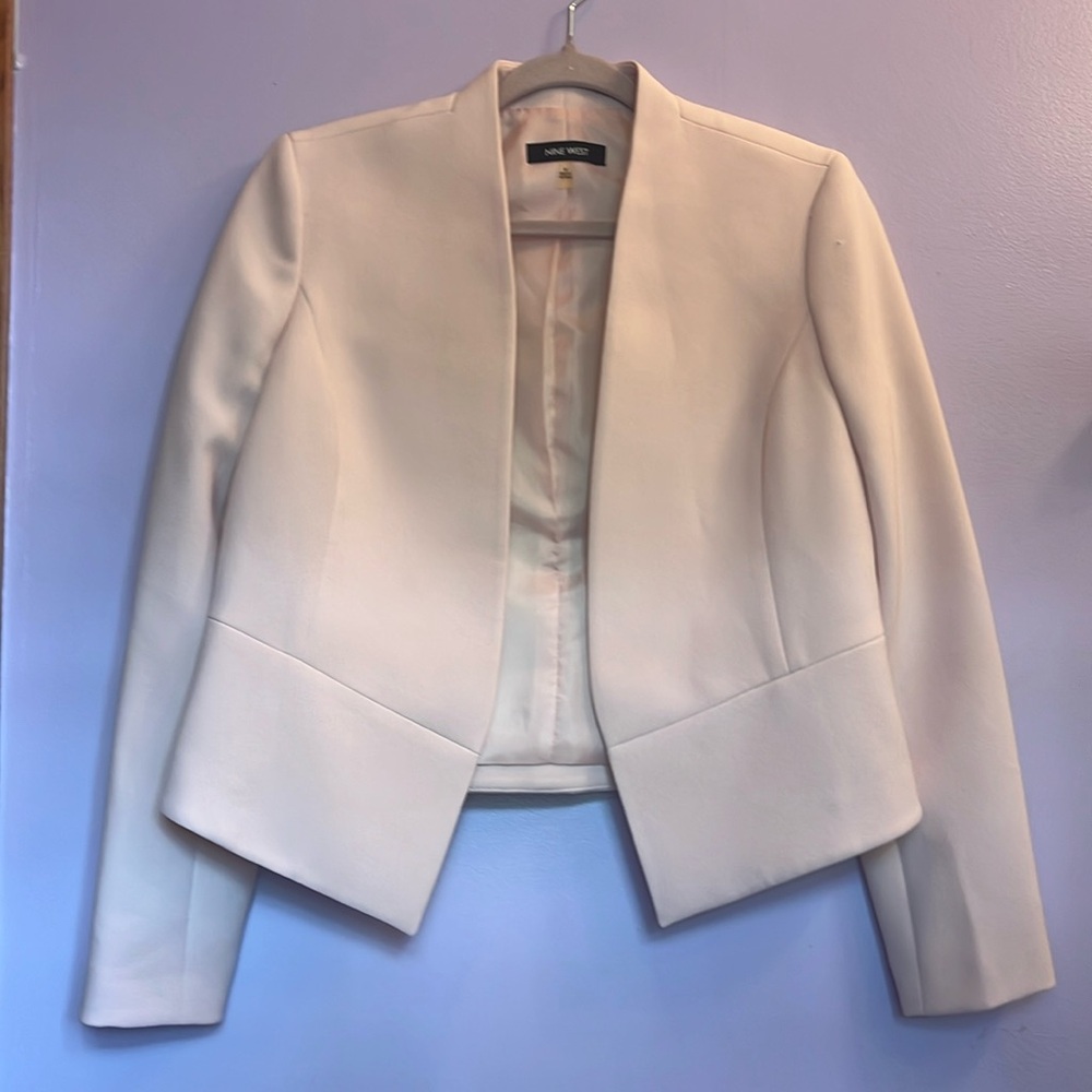 Blush blazer